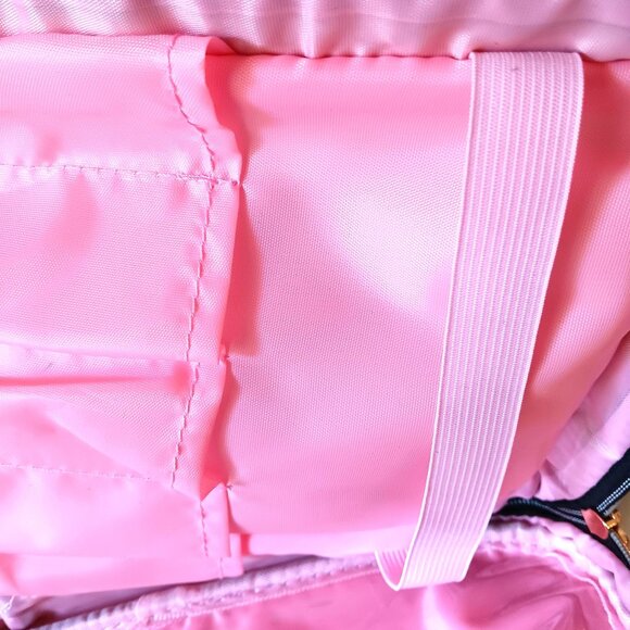 NWT💥 JUICY COUTURE BLACK & GOLD VELOUR LARGE TRAVEL COSMETIC BAG - Picture 9 of 10